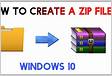 How can I create a zip file v2.0